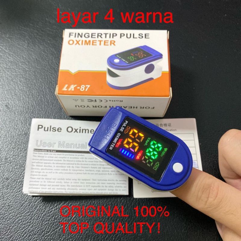 OXIMETER SP02 HEART RATE I Fingertip pulse oxymeter| SATURASI OKSIGEN | PULSE OXIMETER LK88