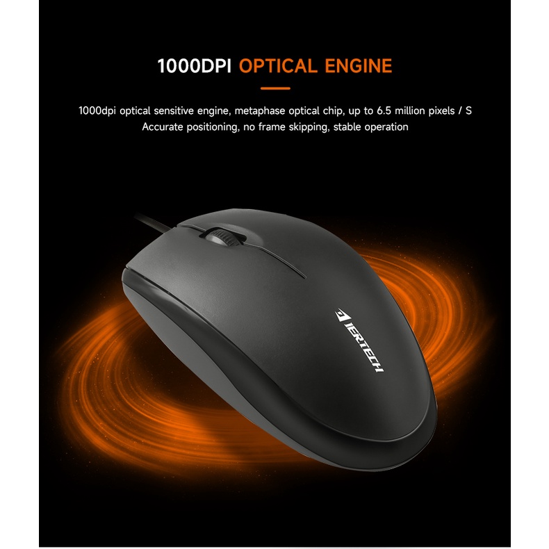 Mouse Wired Kabel Murah M100 Original 3 Button -XOBOX