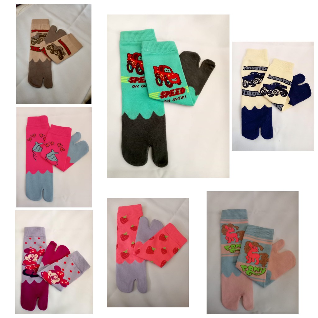 [BRAND HUSNA HIJAB] Kaos Kaki Motif Untuk Anak / Kaos Kaki Anak Motif Lucu