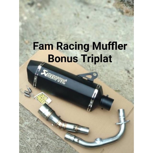 Knalpot Racing Vespa Matic Iget Sprint Vespa LX Vespa Primavera 2V 3V dll