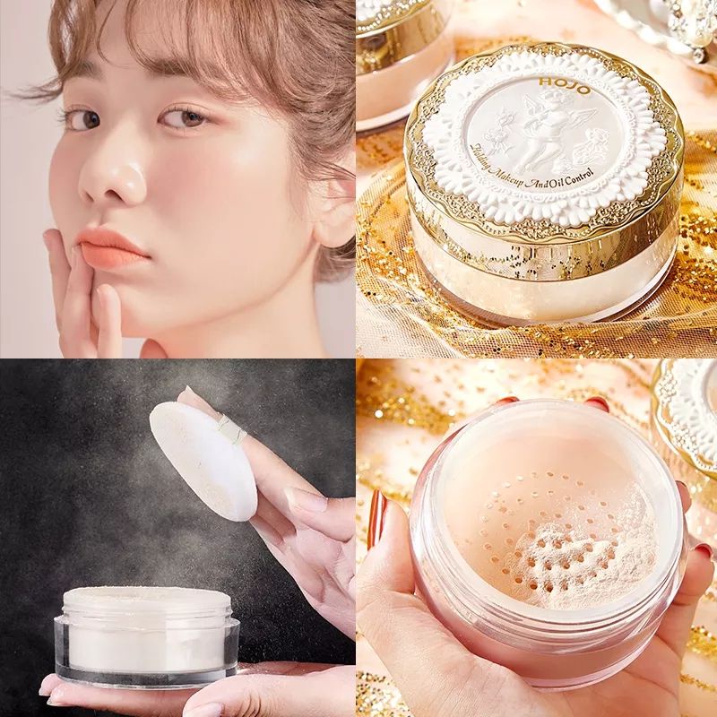 Hojo angel light oil control loose powder bedak tabur hojo