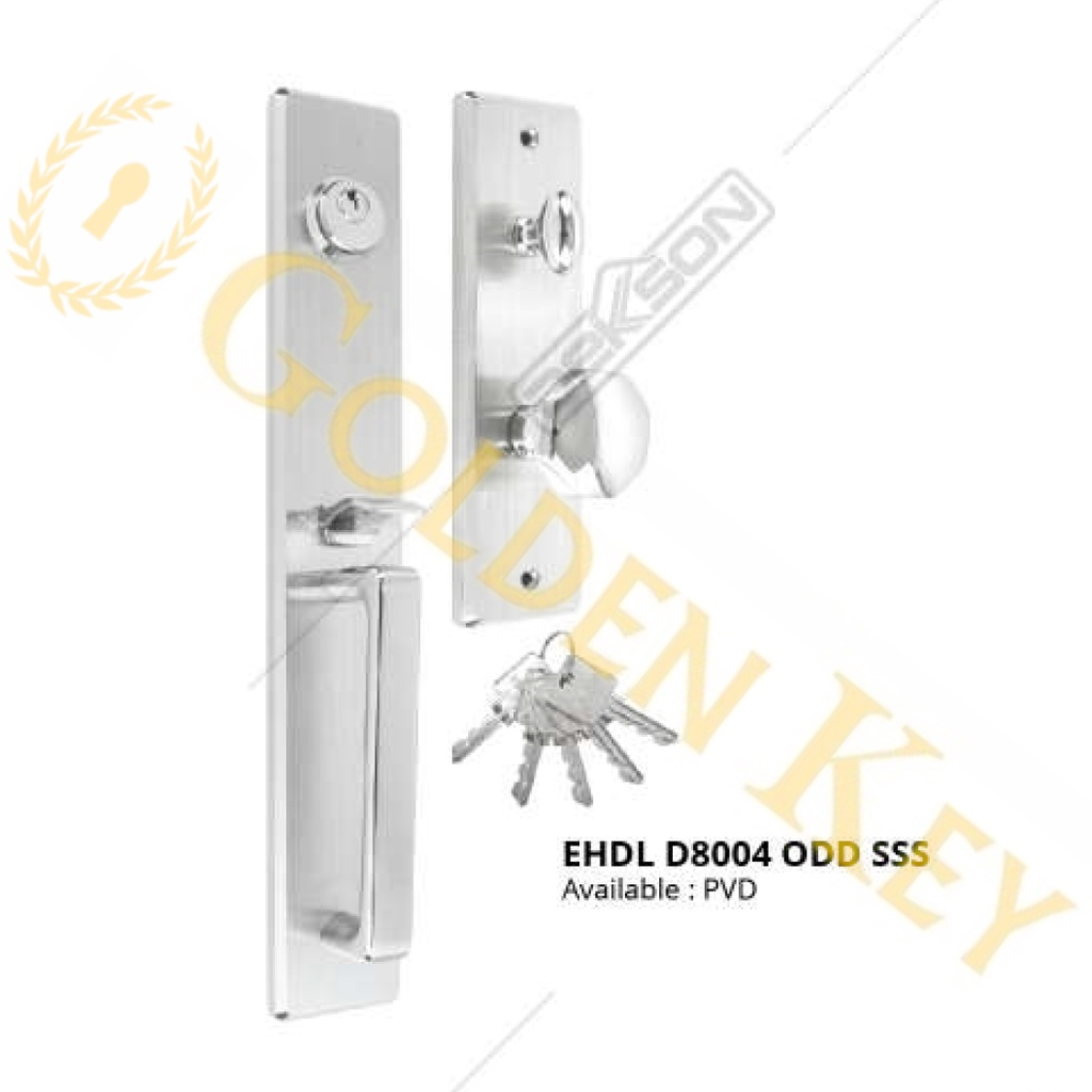 Entrance HDL Handle Dekson Dekkson Kunci Set Gagang Pintu Utama Set EHDL D 8004 D8004 ODD SSS Doff