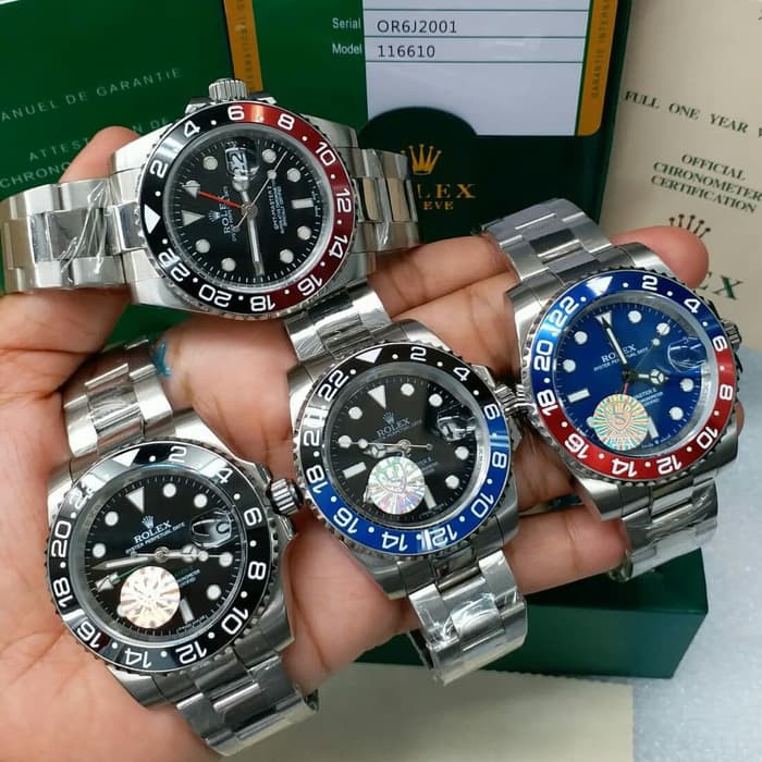 Jam Tangan Rolex Gmt Master II MIYOTA JAPAN SUPER PREMIUM