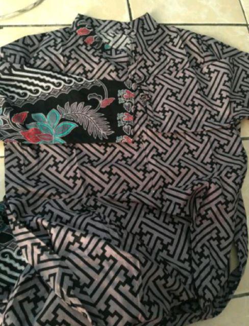 Gamis Batik Manggar,padi,sekar,daun,kubis,cantik