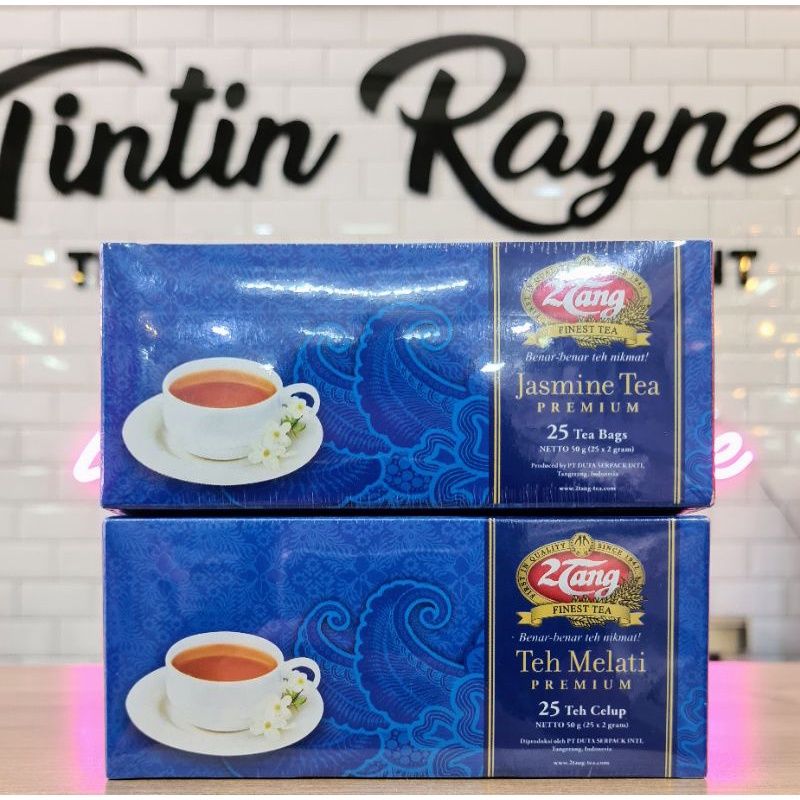 

Teh 2Tang Celup Jasmine Tea Premium Teh Melati 50gr (25 bags @2gr)