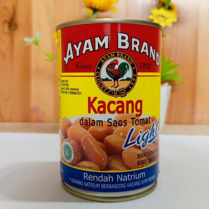 

Kalengbuah- Ayam Brand Baked Beans Light 425Gr -Buah-Kaleng.