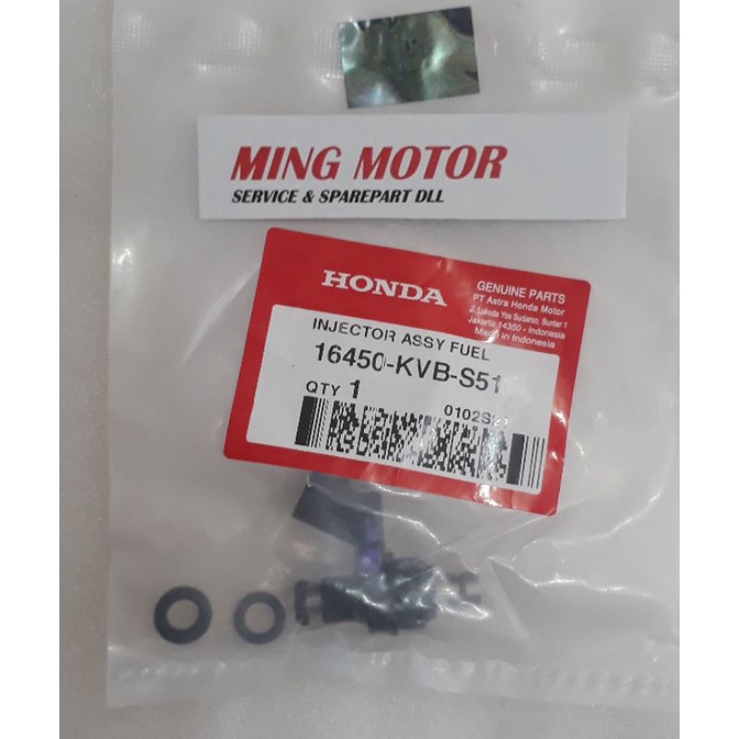 Injektor injector Beat fi Scoopy fi Spacy fi KVB asli Ahm
