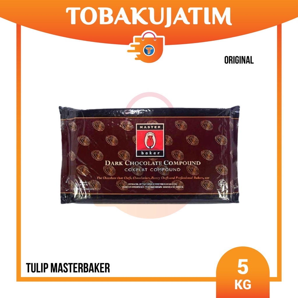 

TULIP DARK MASTERBAKER 5 KG ORI coklat batang compound