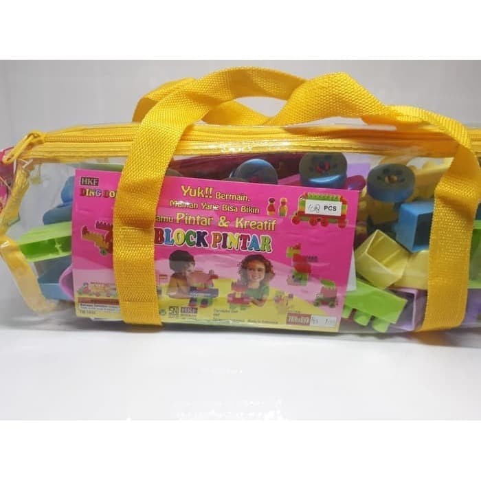 Mainan Anak Edukasi Kids Block hanlo 108 Pcs
