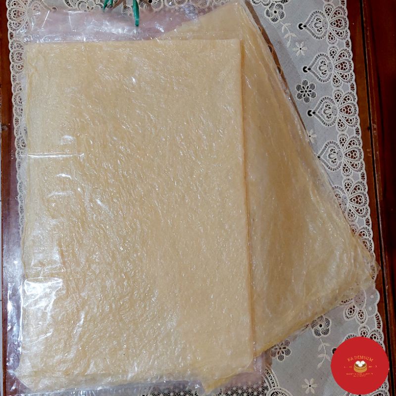 

KULIT TAHU LEMBARAN UNTUK DIMSUM "SUPER QUALITY