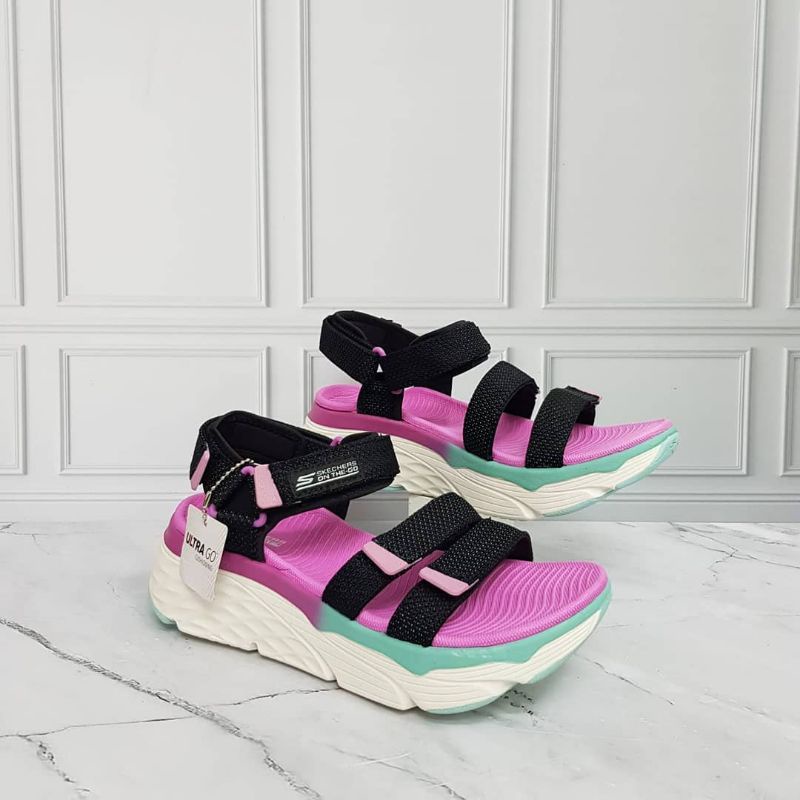 TERMURAH SENDAL SKETCHER max cushioning slay / sendal wanita / sendal sketcher .