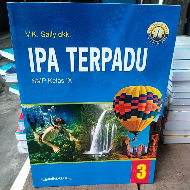Buku IPA terpadu SMP kelas 3 Yudhistira