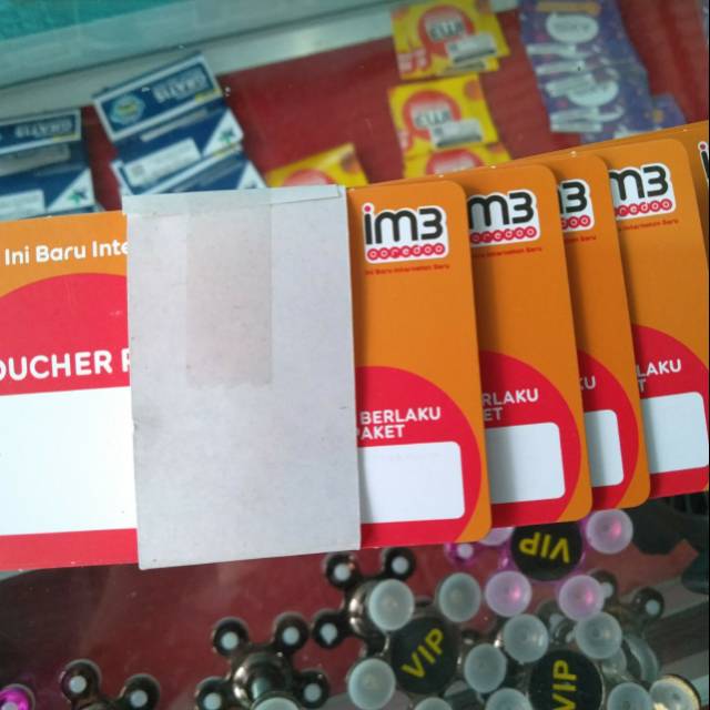 VOUCHER KOSONG INDOSAT IM3 OOREDOO BLANK ZERO INJECT KUOTA PAKET DATA