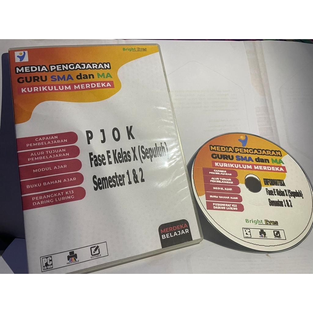 

CD MODUL AJAR SMA/MA PJOK FASE E ( KELAS X )