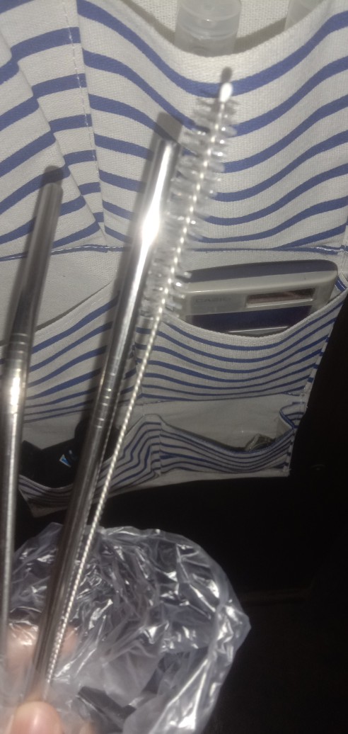 Sedotan Stainless Steel Straw Besi Lurus Murah