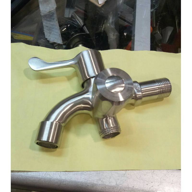 Kran cabang stainless 304 / kran shower stainless 304