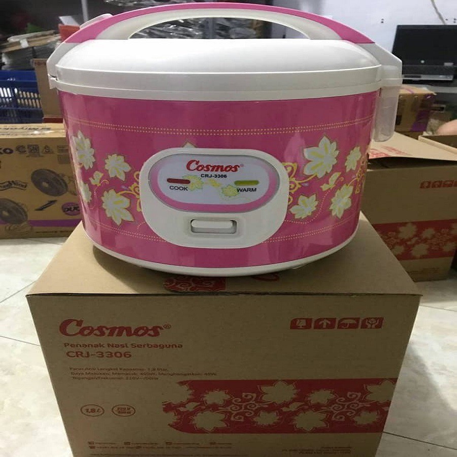 Magic Com Rice Cooker Cosmos 1.8L 1,8Liter CRJ3306 Anti Lengket