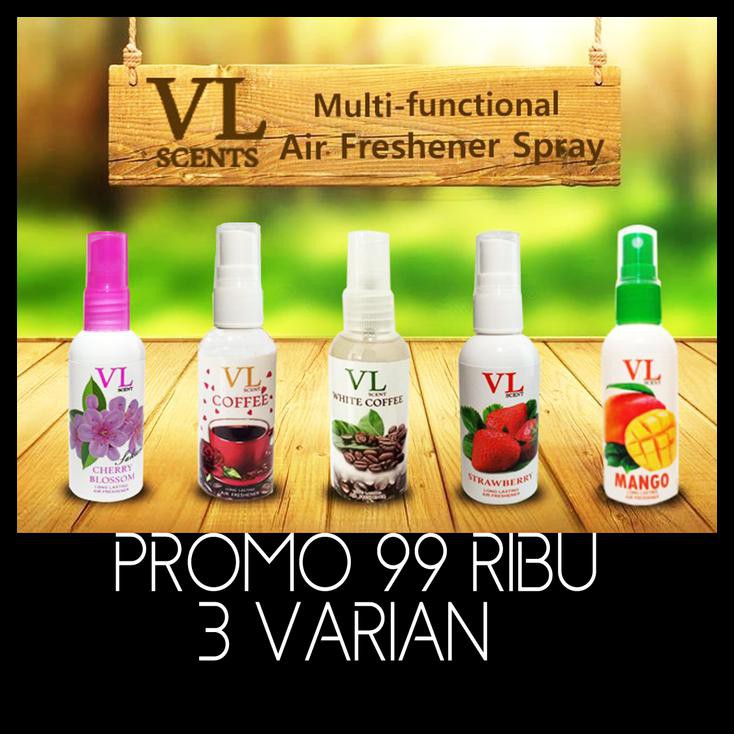 Vl Spray Scents Multi Functional Air Freshener ( Promo )