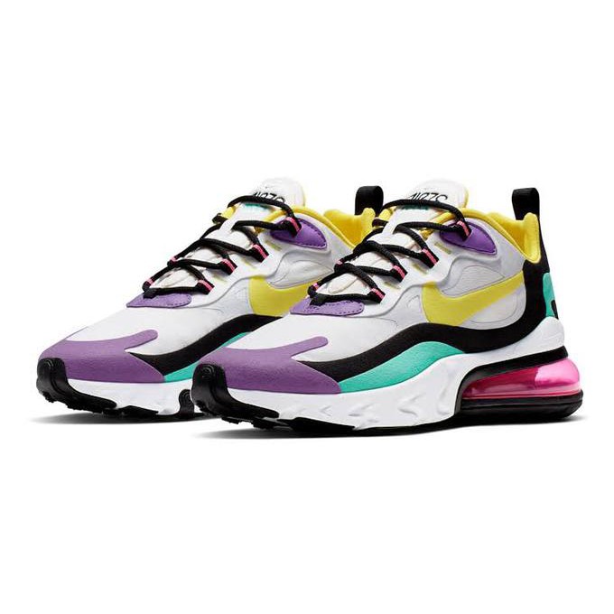 nike air max 270 react bright violet womens