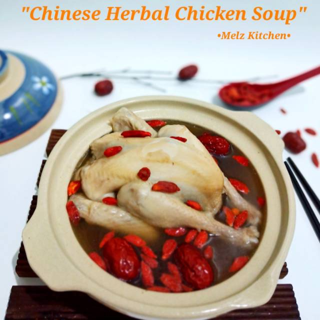 Chinese Herbal Chicken Soup Sup Ayam Herbal Cia Po Shopee Indonesia