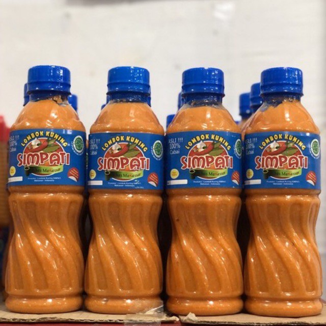 

SAMBAL / LOMBOK KUNING SIMPATI KHAS MAKASSAR 330ml