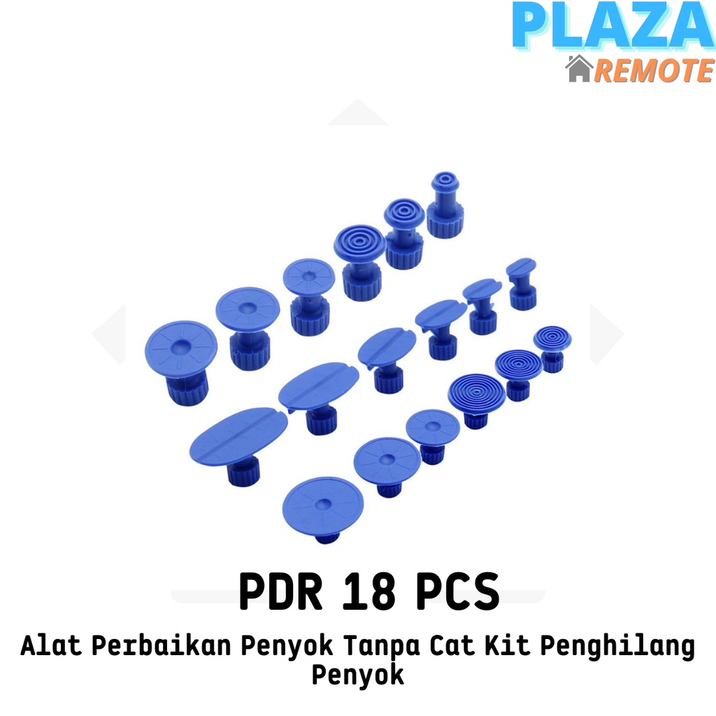 NUT PLASTIK PDR Alat Perbaikan Penyok Tanpa Cat Kit Penghilang Penyok alat ketok magic