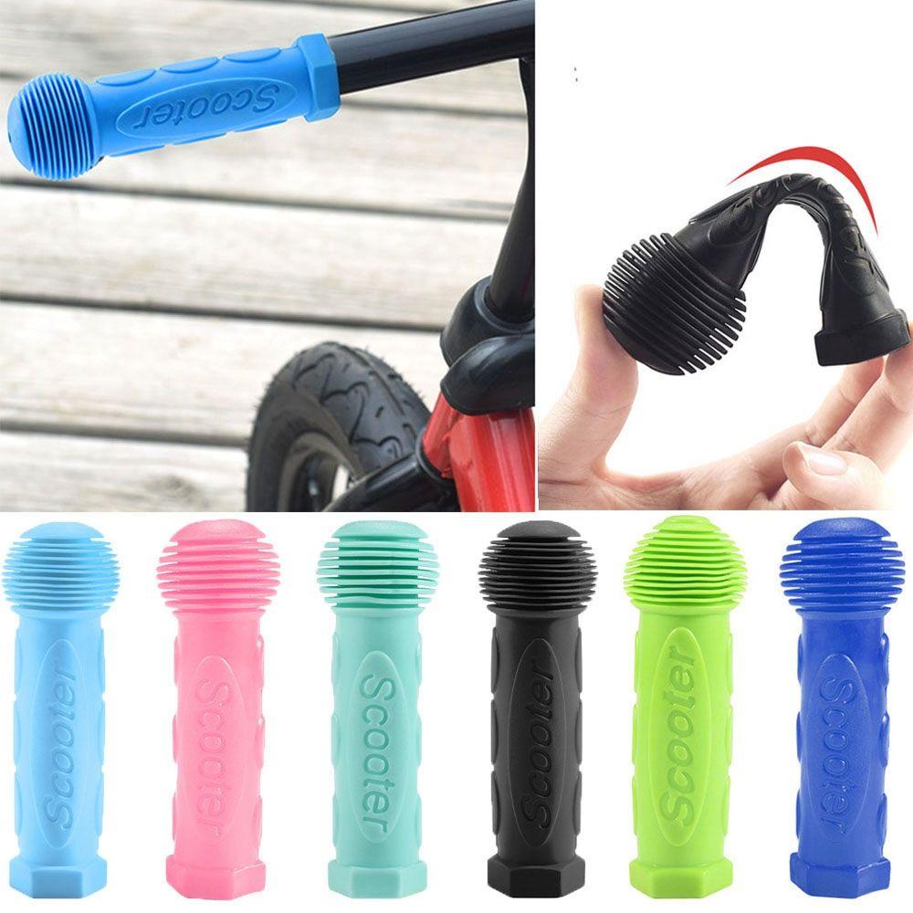 TOP 1 Pair Rubber Grip Universal Colorful Blue Red Anti-skid Children Bike Parts