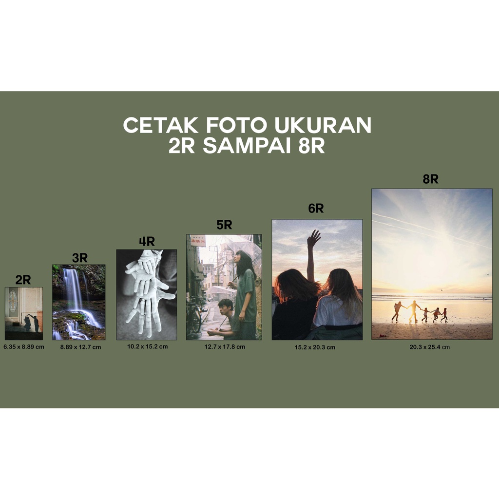Cetak foto 2r-8r custom satu hari jadi