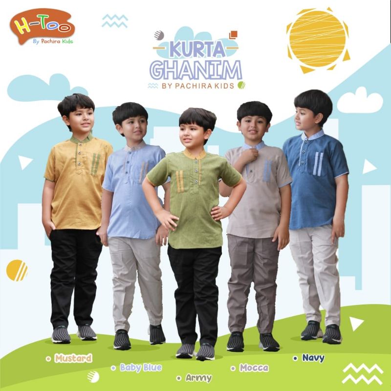 Kurta Ghanim by Pachira Kids || Koko Ghanim