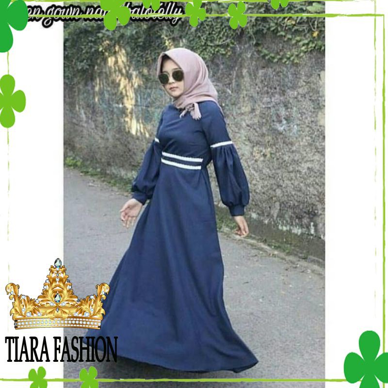 Grosir Gamis Polos Emmaqueen Elegan