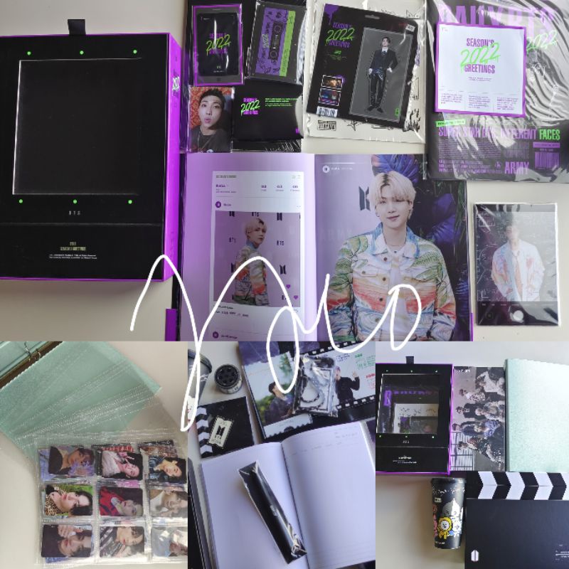 [BOOKED CO] BTS MERCH MEMBERSHIP BTS SEASON GREETINGS BTS 2022 BINDER 9P
