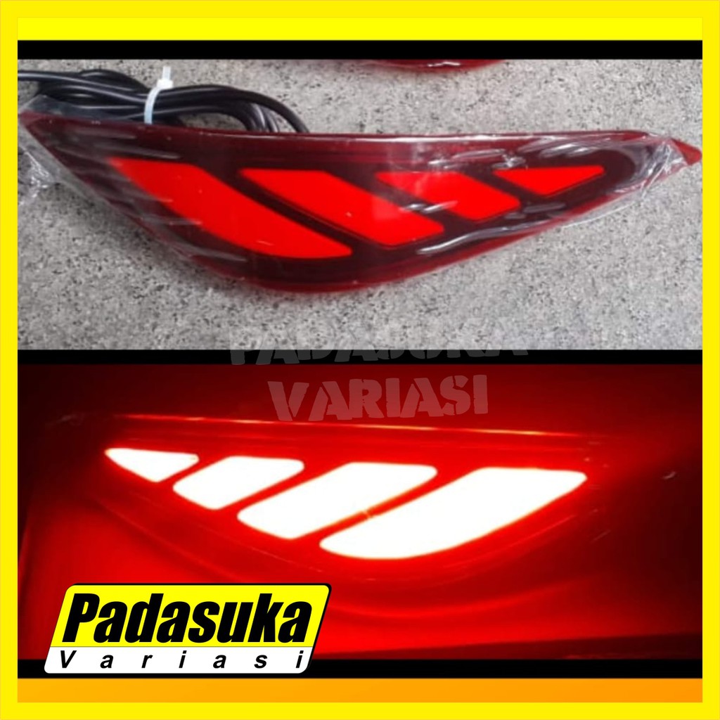 Lampu Bumper Reflektor Mata kucing All new Rush
