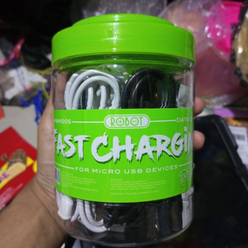 Kabel micro usb robot RBM100S kabel data micro usb robot