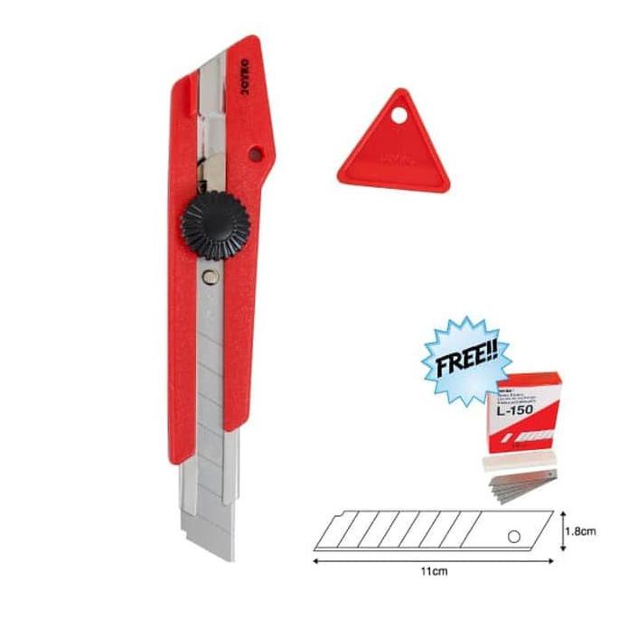 

Produk Unggulan Joyko Cutter L-500 Dapat Free Isi Cutter Sale!!!