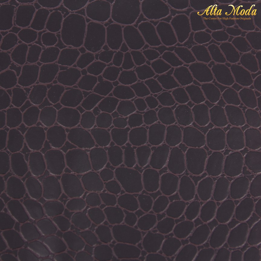 

Alta Moda Leather Look Snakeskin Look Alike Shiny Hitam Ungu (1M)