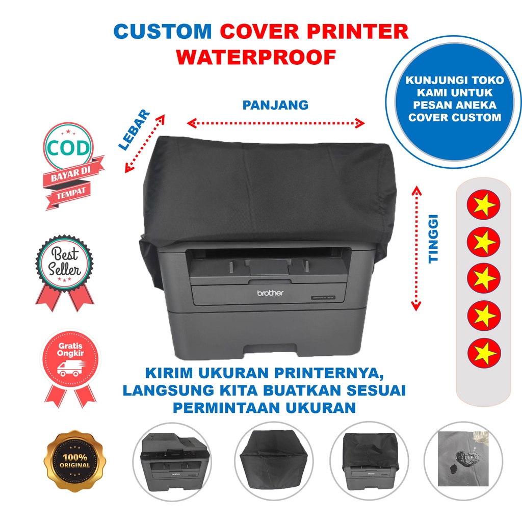 Custom Cover Printer Waterproof