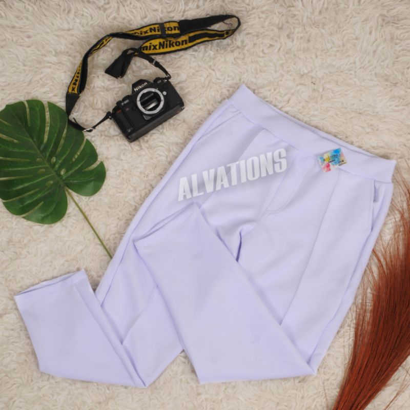 ALVATIONS Celana Scuba Baggy Pants