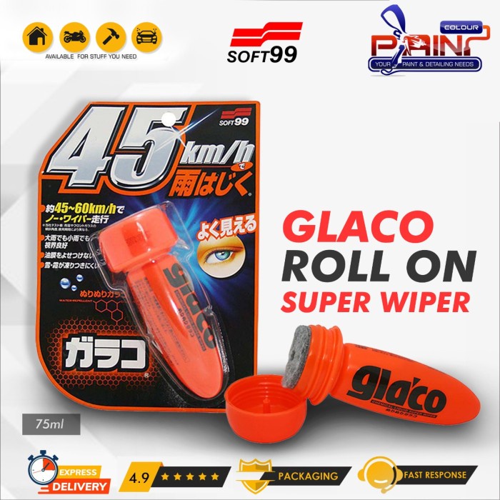 Soft99 Glaco Anti Air Kaca - Glaco Roll On 75mL ORI JAPAN