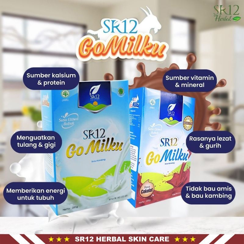 

Susu Go Milkku SR12/SUSU KAMBING ETAWA NETTO 200GRAM