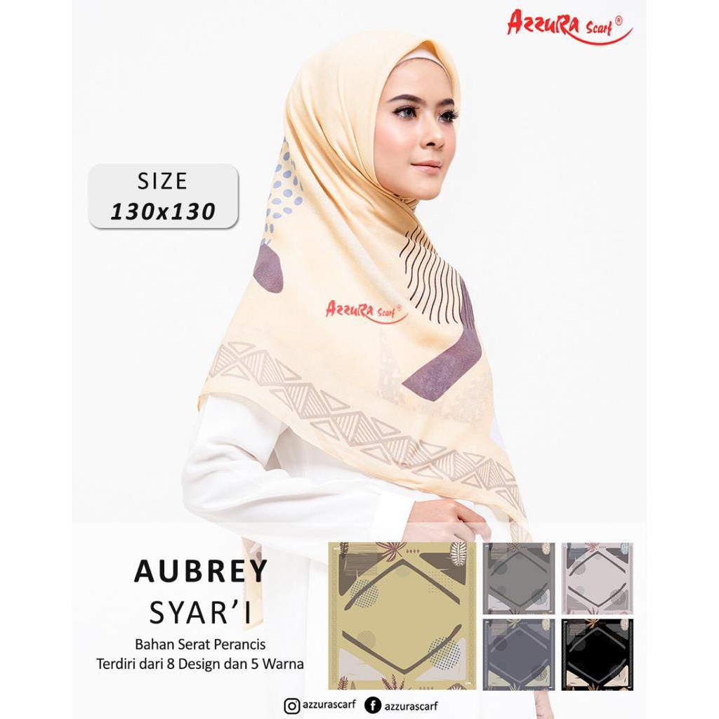 Hijab Square Jumbo Motif