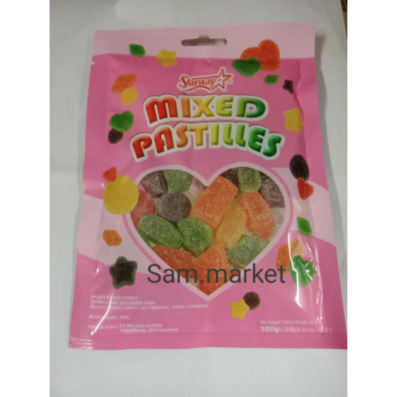 

permen starway mixed pastilles 100gram