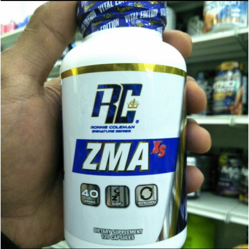 rc zma sx 120 capsules ronnie coleman original super
