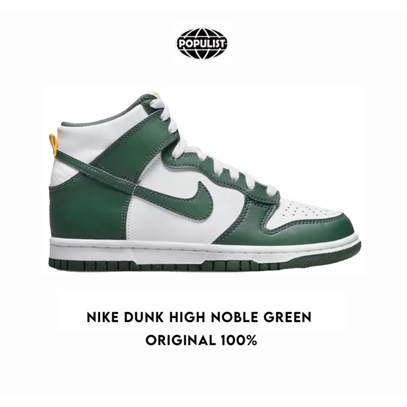 Nike Dunk High Noble Green 100% Original Resmi