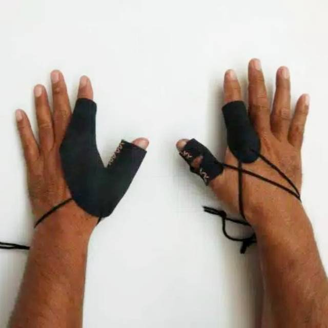 1 set pelindung tangan Horsebow 3 in 1 safety guard panahan