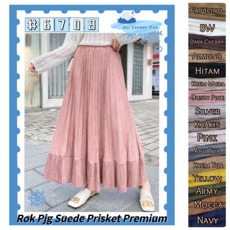 ROK PLISKET IMPOR LONDON GIRL/ ROK KOREAAN/ ROK CANTIK
