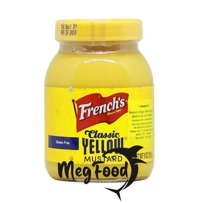 

French's Classic Yellow Mustard 6oz /170gr ( french mustard)
