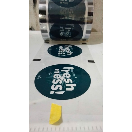 lid Sealer gelas cup custom logo. plastik press gelas cup Sealer rol