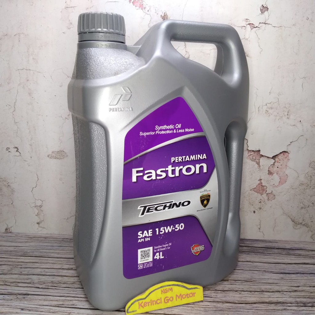 OLI FASTRON 15W-50 4L - OLI FASTRON TECHNO 15W-50 PERTAMINA