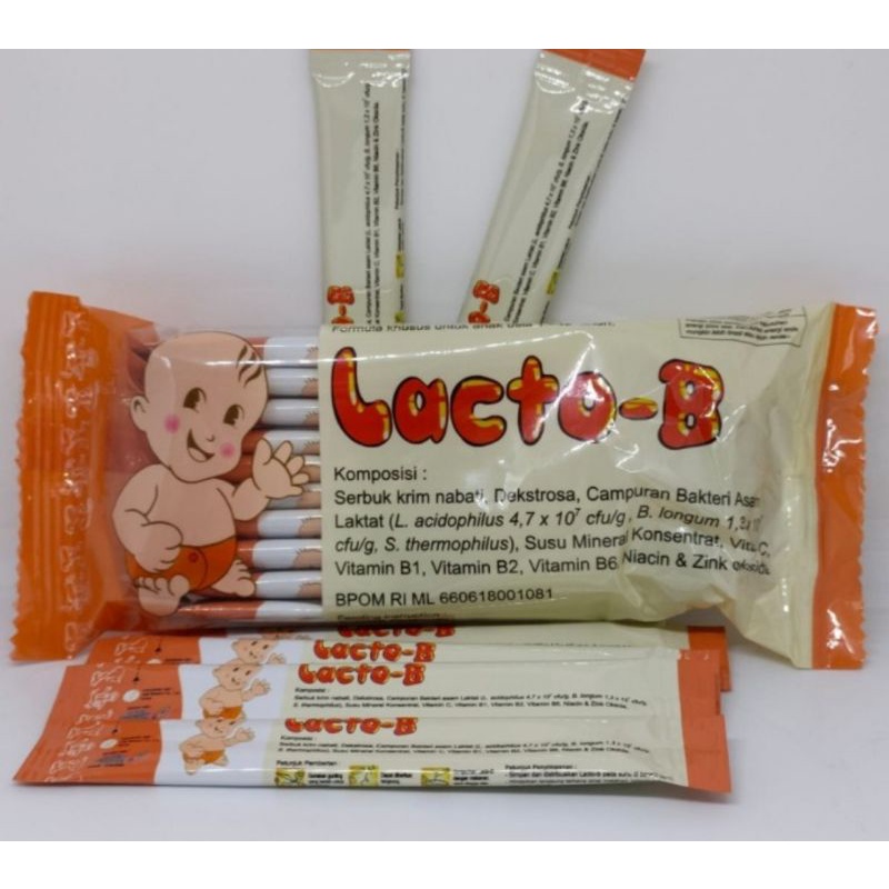 Jual Lacto B 1 Sachet Probiotik Kucing Diare / Mencret Shopee Indonesia