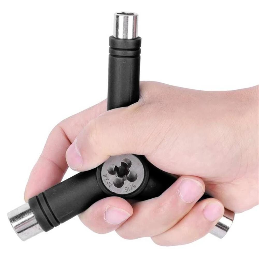 Lanfy Obeng Soket Profesional Multi-Fungsional Roller Skate Skateboard Repair Tools Heavy Duty Wrench Skateboard Adjusting Y-tool